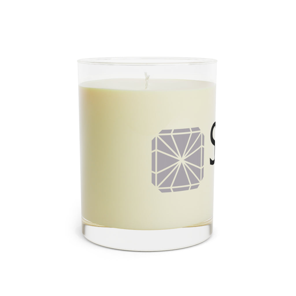 11oz Scented Glass Candle — Clean Citrus & Musk Soy Blend