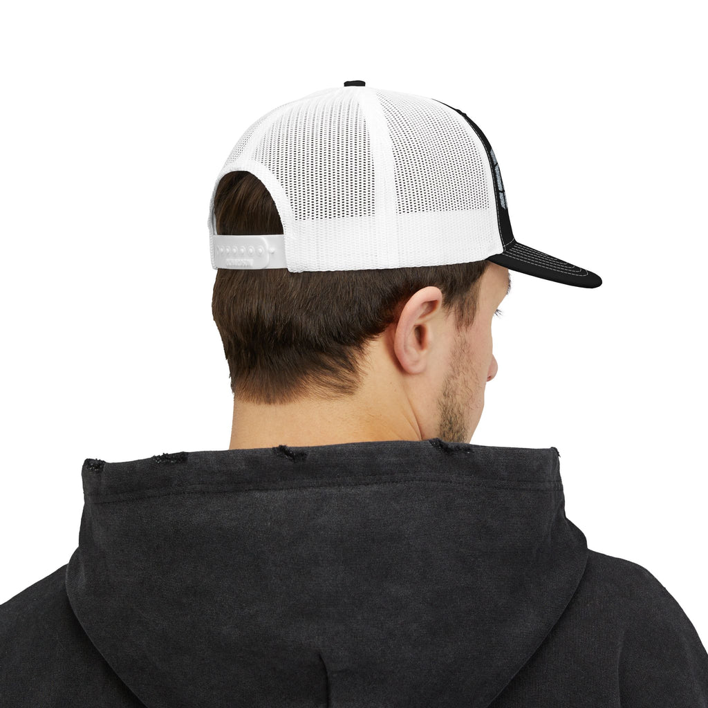 STIG Rock Snapback Trucker Cap – Embroidered Band Logo Hat