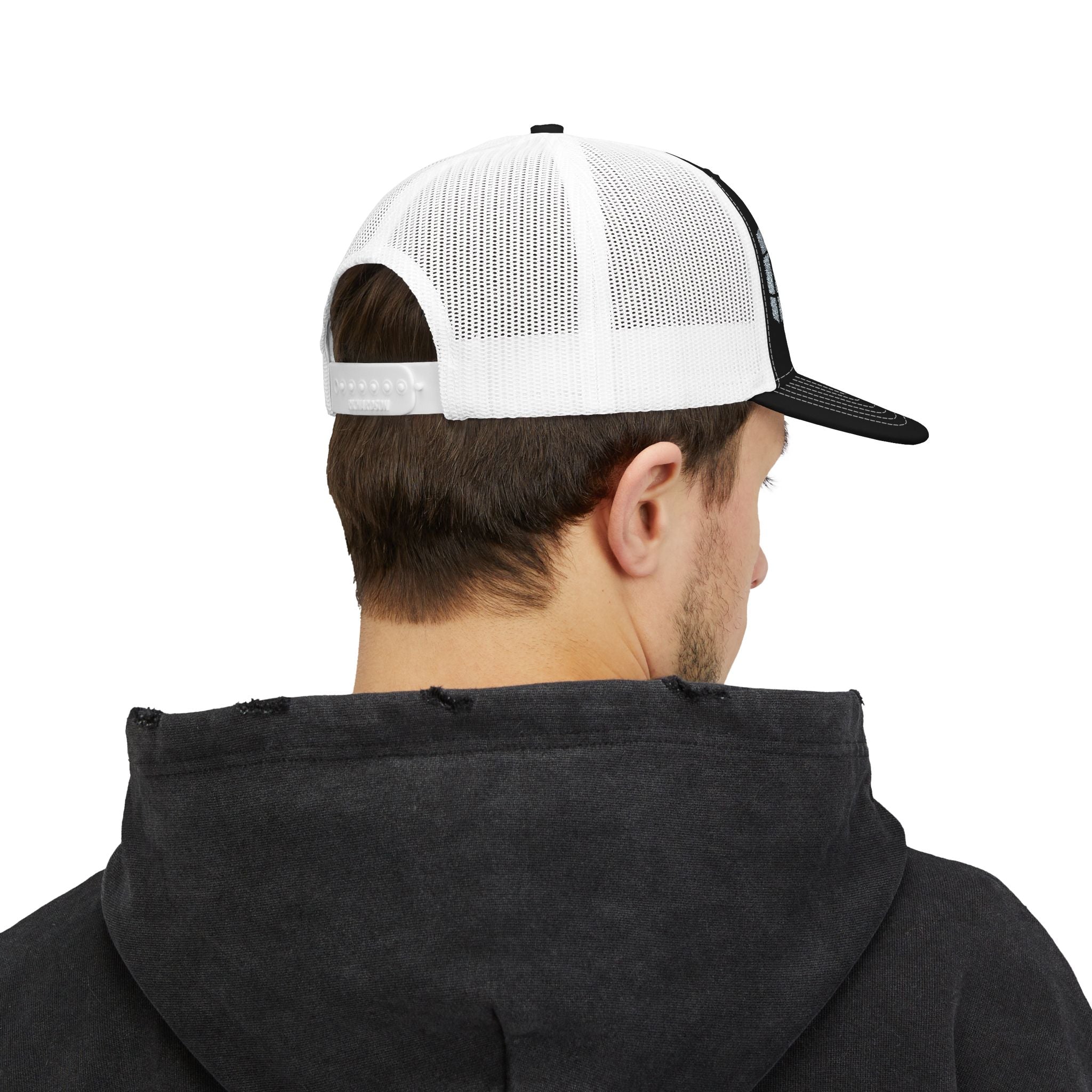 STIG Rock Snapback Trucker Cap – Embroidered Band Logo Hat