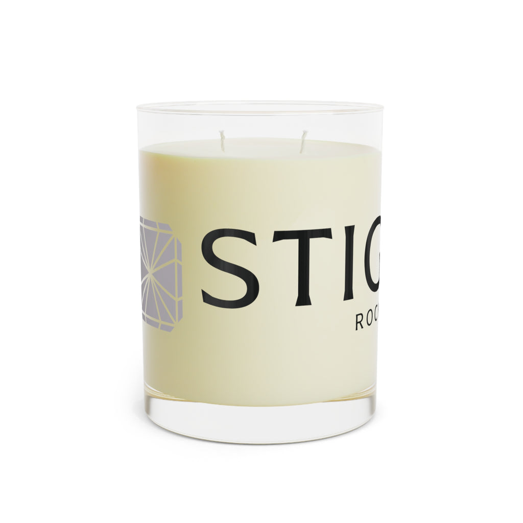 11oz Scented Glass Candle — Clean Citrus & Musk Soy Blend