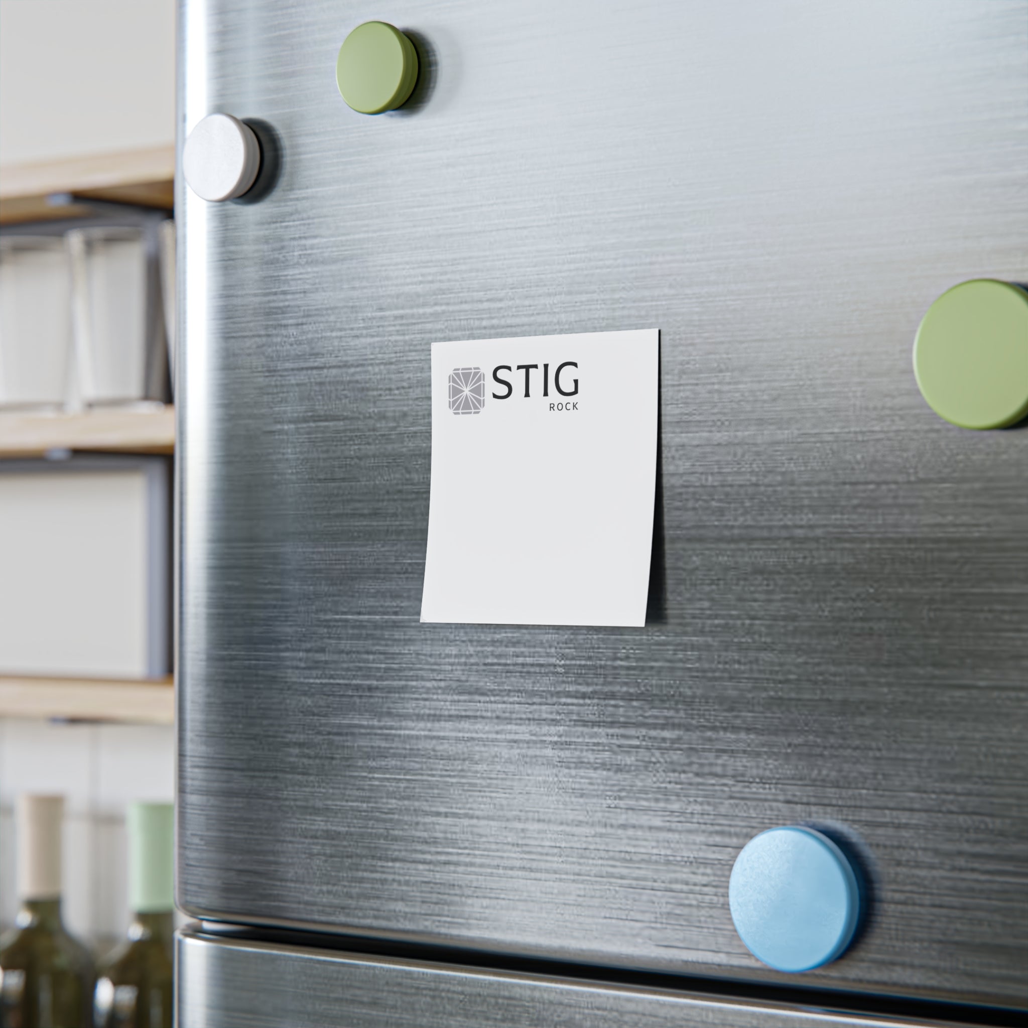 STIG Rock Branded Post-it Note Pads — Logo Sticky Notes for Office & Events