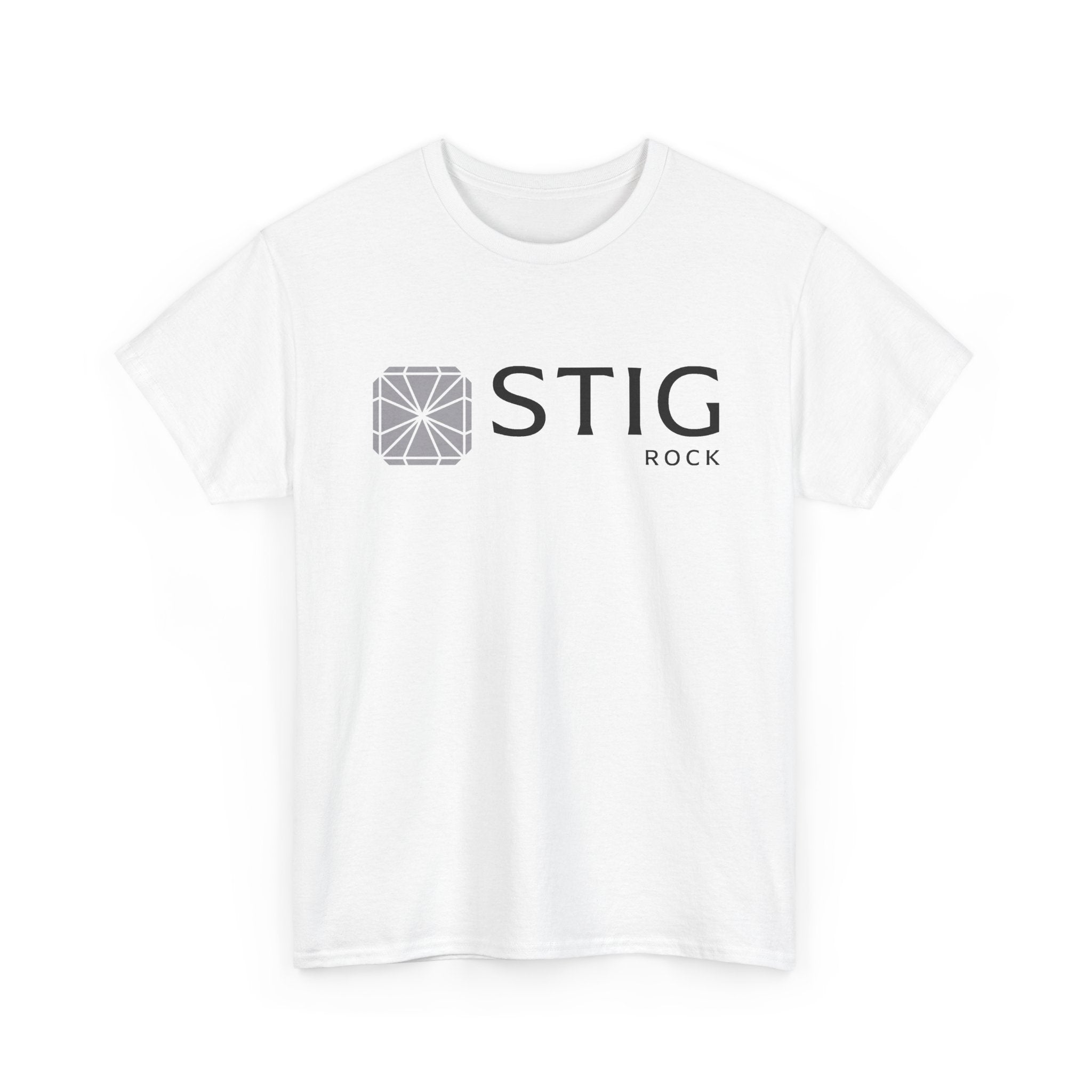 Stig Rock Logo T-Shirt — Minimal Geometric Graphic Tee