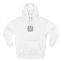 Minimal Geometric Snowflake Hoodie